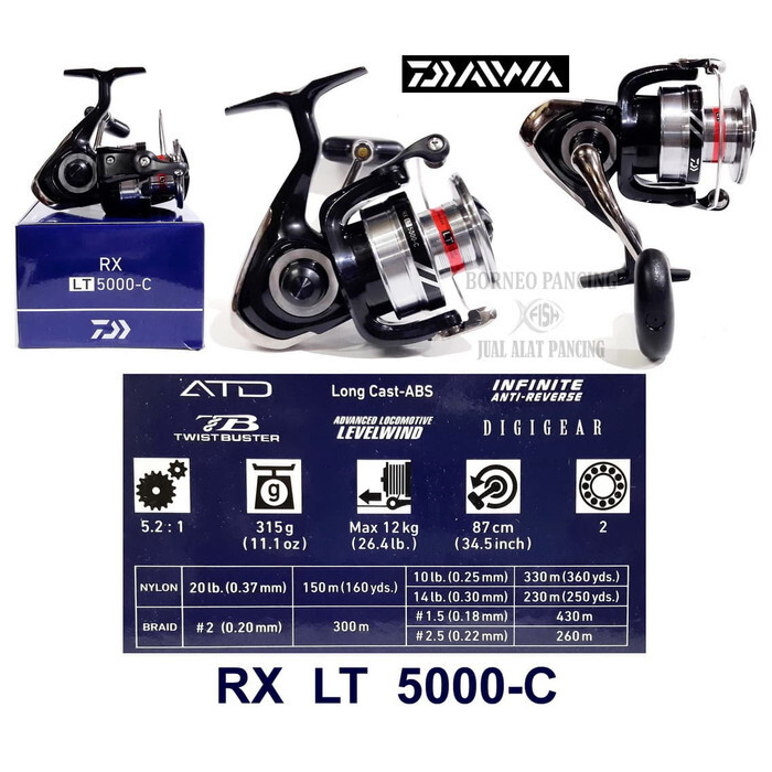Daiwa RX LT 5000-C Spinning Reels – First Catch