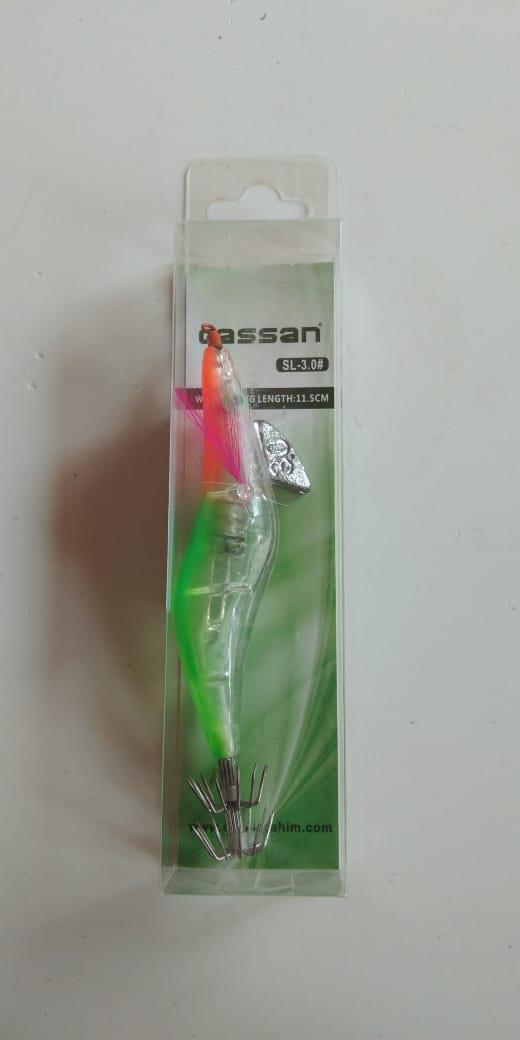 Cassan Squid Jigs 30 gms (led) – First Catch