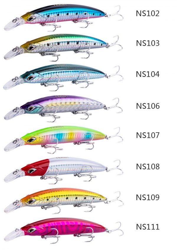 Noeby NBL 9497 Floating Lure/Dive Upto 0-1.0m/110mm/19g