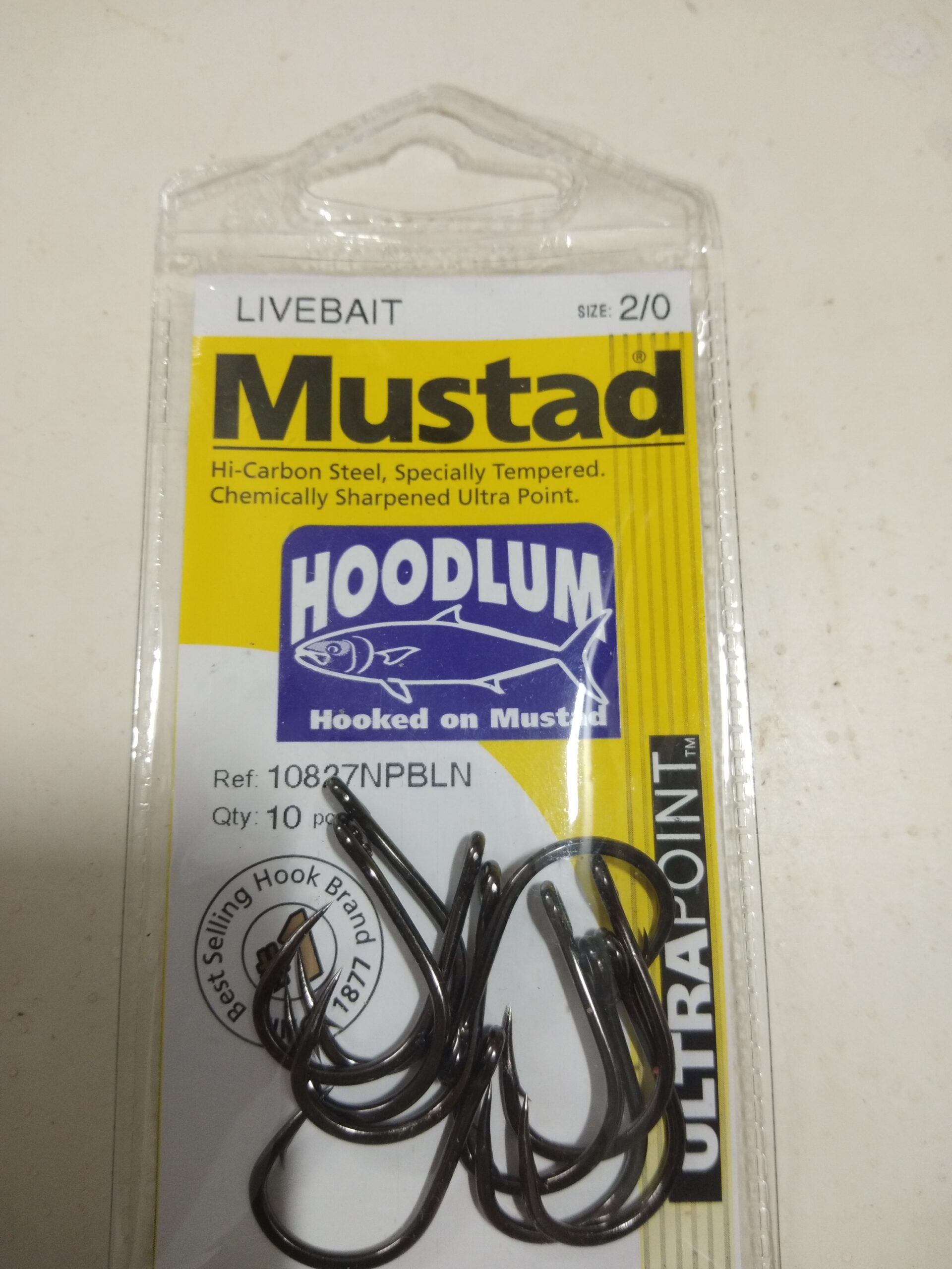Livebait Mustad Hoodlum Hooks – First Catch